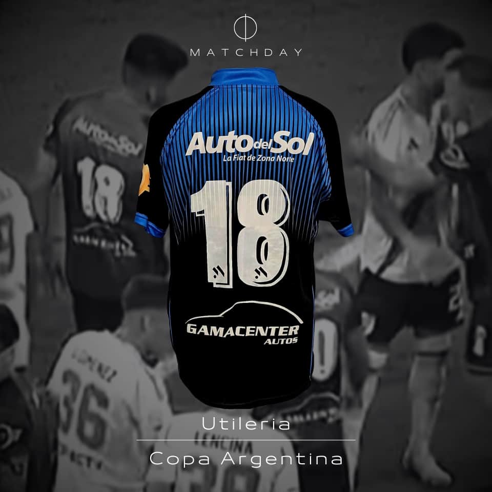 Iván Edgardo Paz – Club Ciudad Bolivar – Copa Argentina 2025 – Utilería - Imagen 3