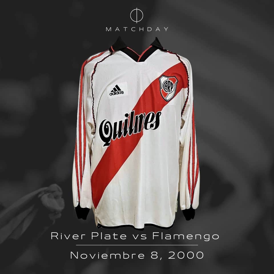 Diego Placente – River Plate – Copa Mercosur 2000 – Match issued jersey - Imagen 4