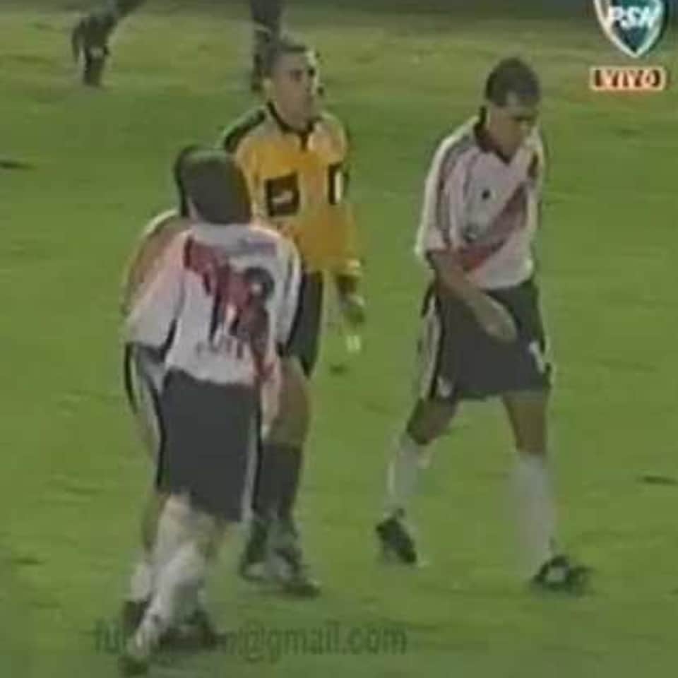 Diego Placente – River Plate – Copa Mercosur 2000 – Match issued jersey - Imagen 10