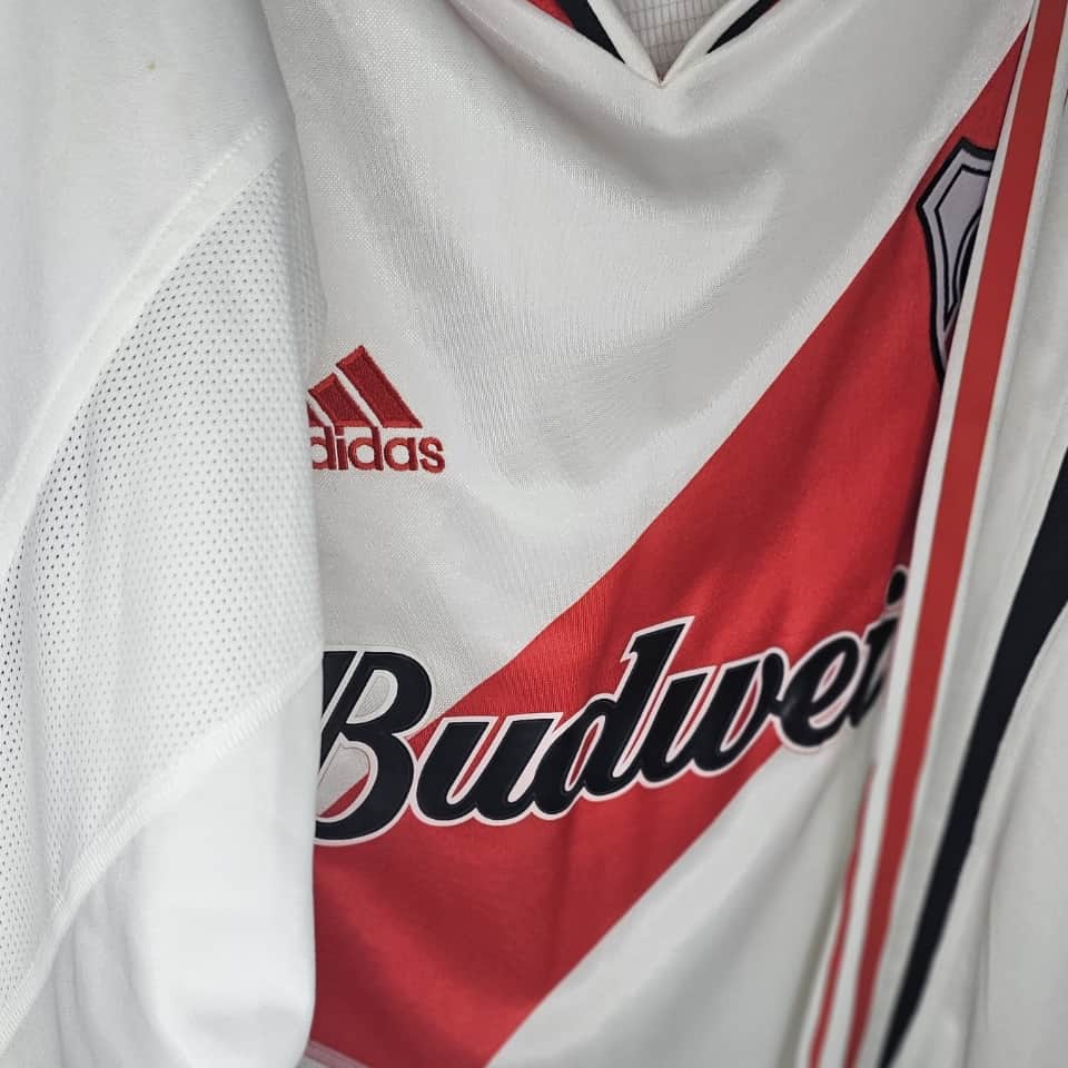 Victor Zapata – River Plate – Copa Libertadores 2005 – MATCH WORN JERSEY - Imagen 6
