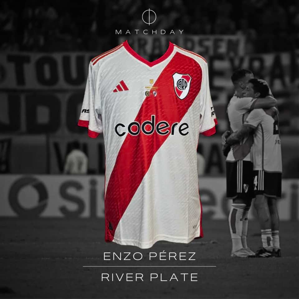 Enzo Perez match issue jersey – Trofeo de Campeones 2023