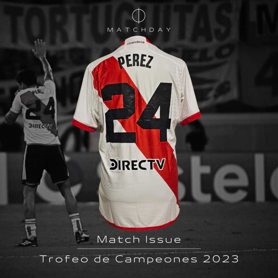 Enzo Perez match issue jersey – Trofeo de Campeones 2023 - Image 3