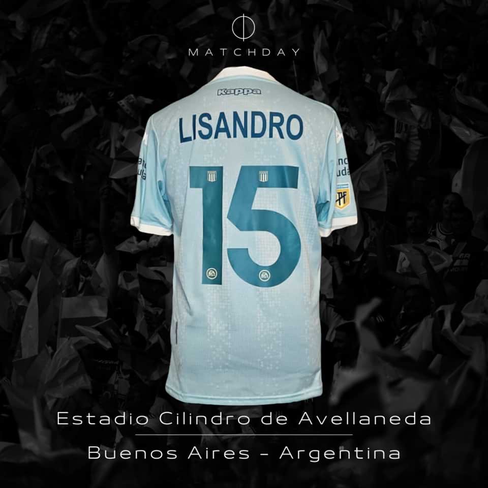 Lisandro Lopez match worn jersey + short y cinta de capitan – Copa LFP 2020 - Image 5