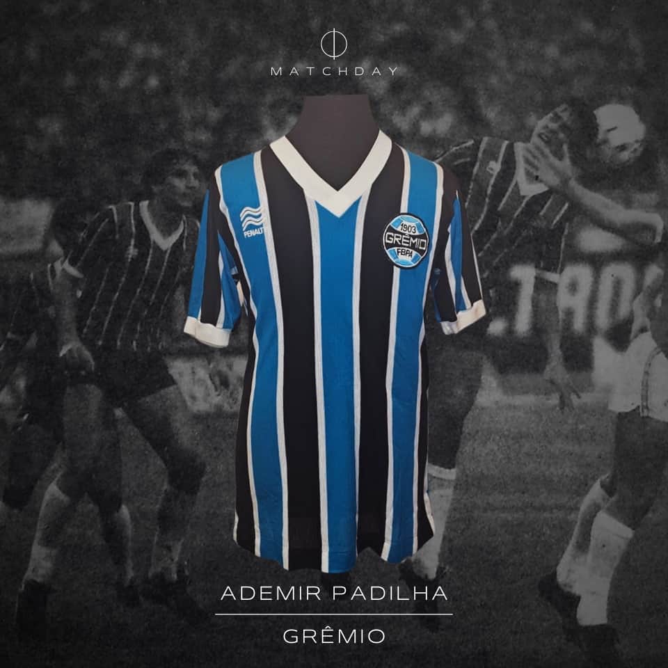 Ademir Padilha – Gremio – Troféu Internacional Ciudad de Palma de 1985 – MATCH WORN JERSEY
