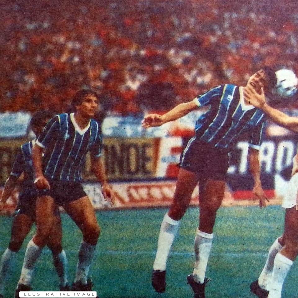 Ademir Padilha – Gremio – Troféu Internacional Ciudad de Palma de 1985 – MATCH WORN JERSEY - Imagen 11