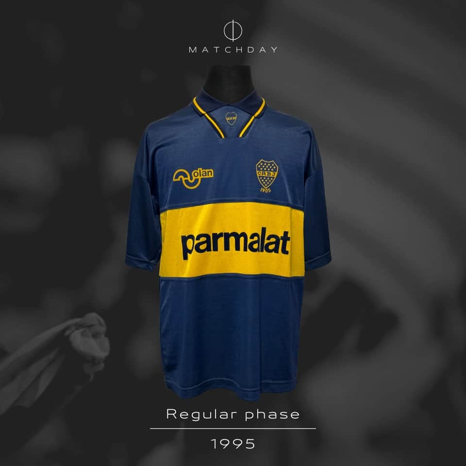 Claudio Caniggia – Boca Juniors – Copa Parmalat 1995 – MATCH WORN JERSEY - Imagen 4
