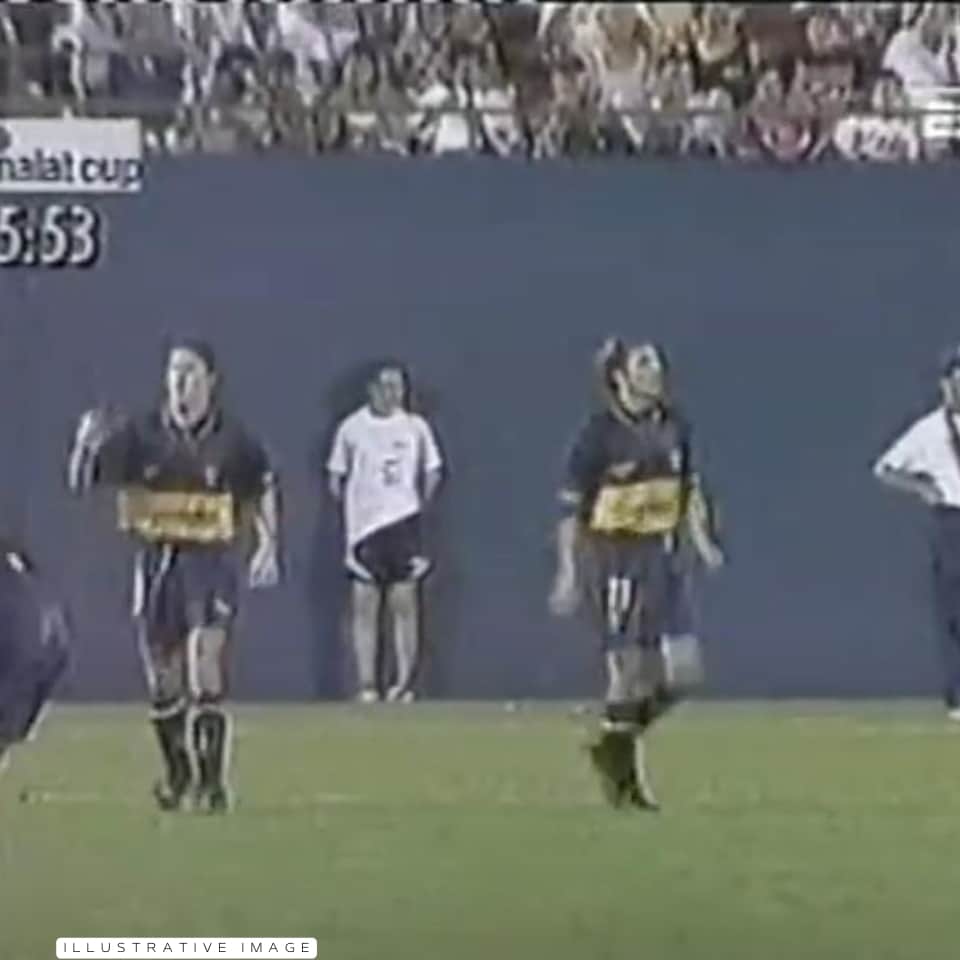 Claudio Caniggia – Boca Juniors – Copa Parmalat 1995 – MATCH WORN JERSEY - Imagen 9