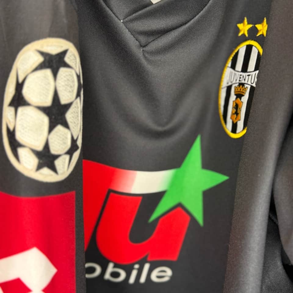 Antonio Conte – Juventus FC – UEFA Champions League 2001/02 – MATCH WORN JERSEY - Imagen 5