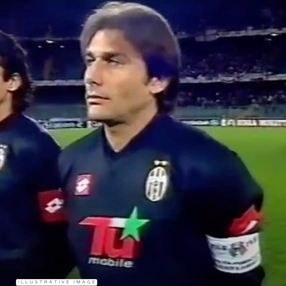Antonio Conte – Juventus FC – UEFA Champions League 2001/02 – MATCH WORN JERSEY - Imagen 7