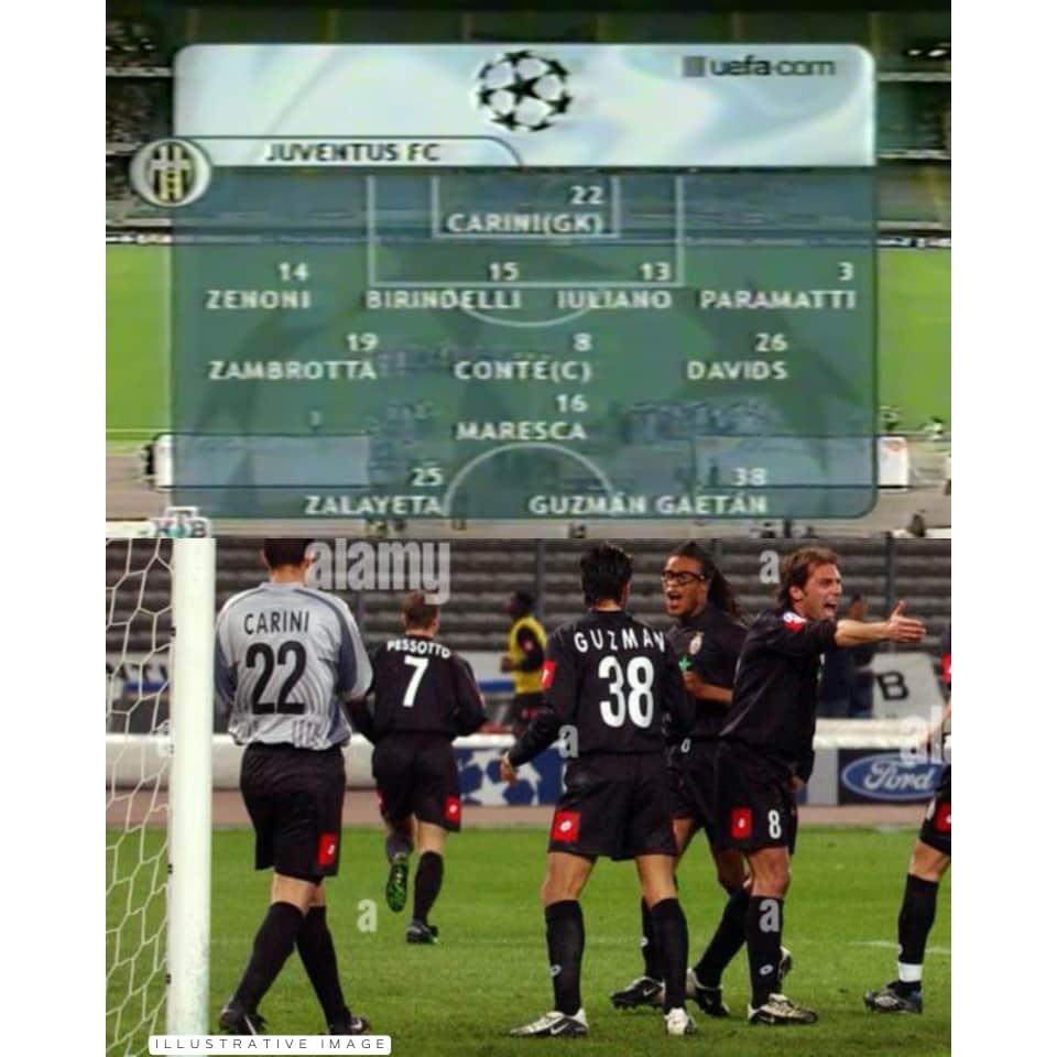Antonio Conte – Juventus FC – UEFA Champions League 2001/02 – MATCH WORN JERSEY - Imagen 11