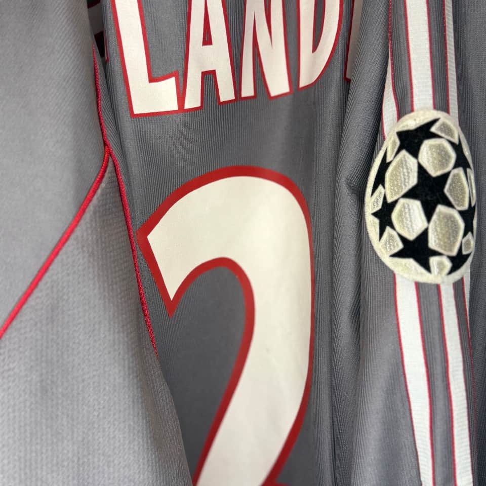 Éric Deflandre – Olympique Lyonnais – UEFA Champions League 2001/02 – Match Issued jersey - Imagen 7