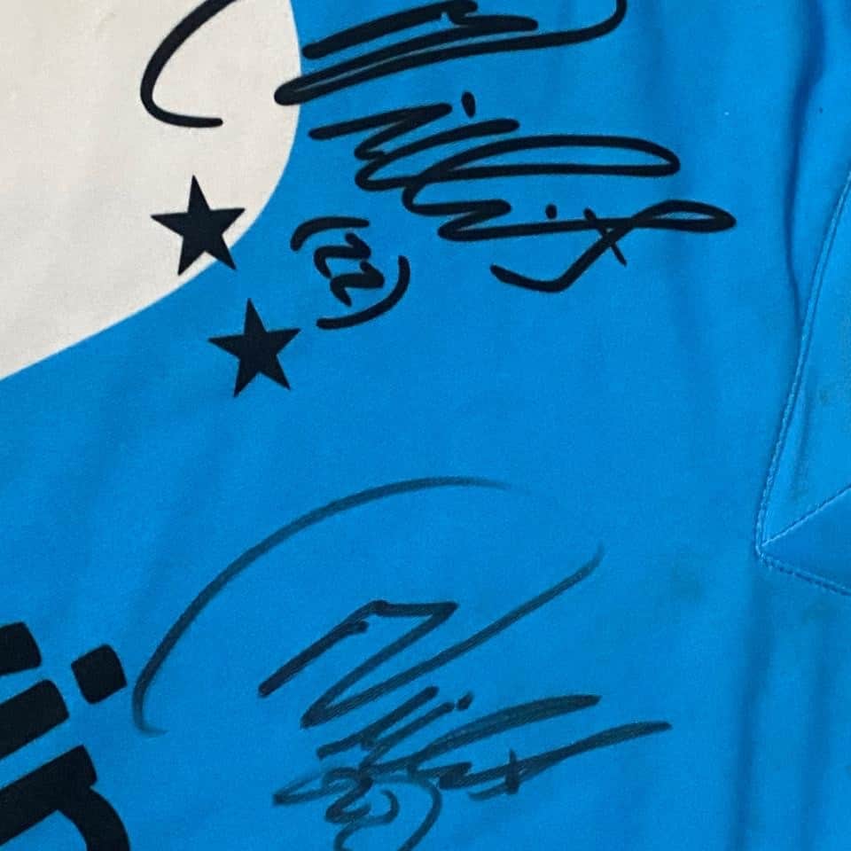 Diego Milito – Partido despedida – Farewell match – SIGNED protocol jersey - Imagen 19