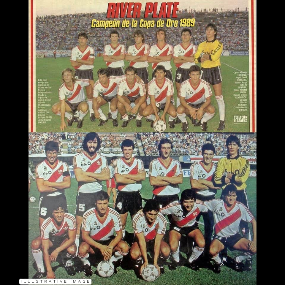 Fabián Basualdo – River Plate – 1988/89 – MATCH WORN JERSEY - Imagen 10