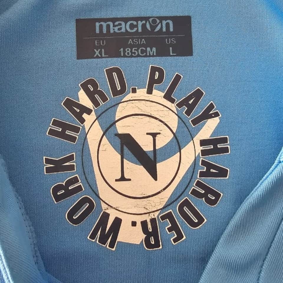 Ignacio Fideleff – SSC Napoli – UEFA Champions League 2011/12 – Match Issued jersey - Imagen 12
