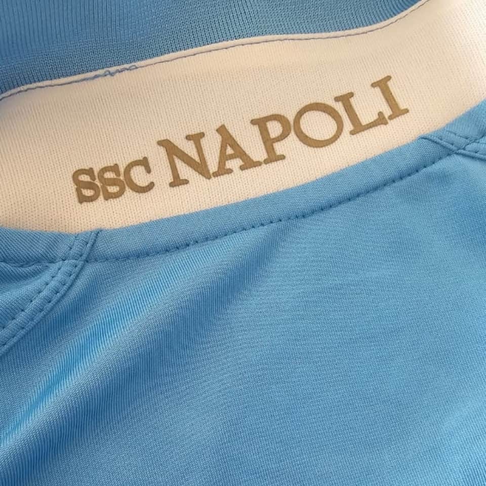 Ignacio Fideleff – SSC Napoli – UEFA Champions League 2011/12 – Match Issued jersey - Imagen 14