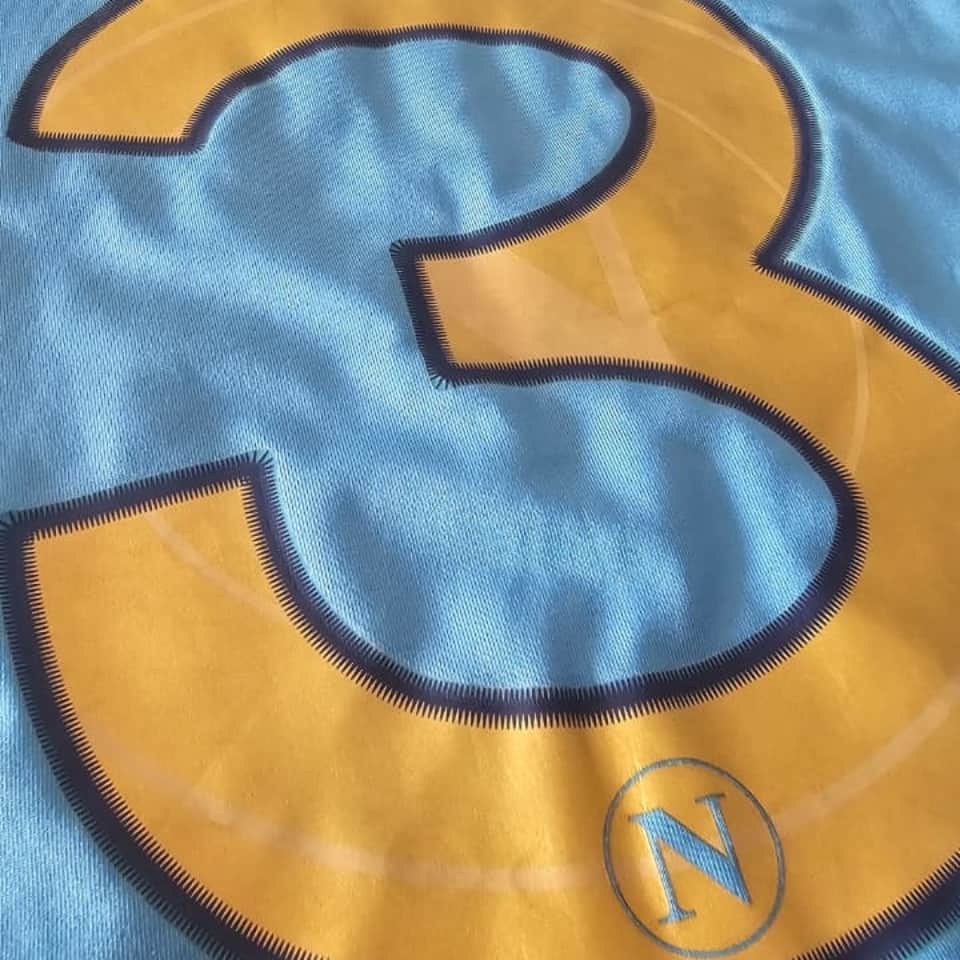 Ignacio Fideleff – SSC Napoli – UEFA Champions League 2011/12 – Match Issued jersey - Imagen 22
