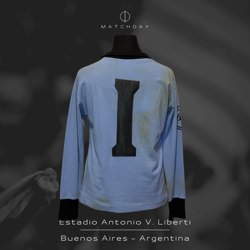 Ubaldo Matildo Filliol – River Plate – Torneo Nacional 1981 – MATCH WORN UNWASHED JERSEY - Imagen 5