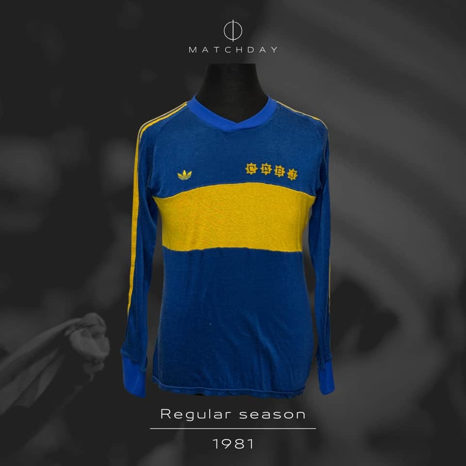 José Luis Tesare – Boca Juniors – Torneo Metropolitano 1981 – MATCH WORN JERSEY - Imagen 4