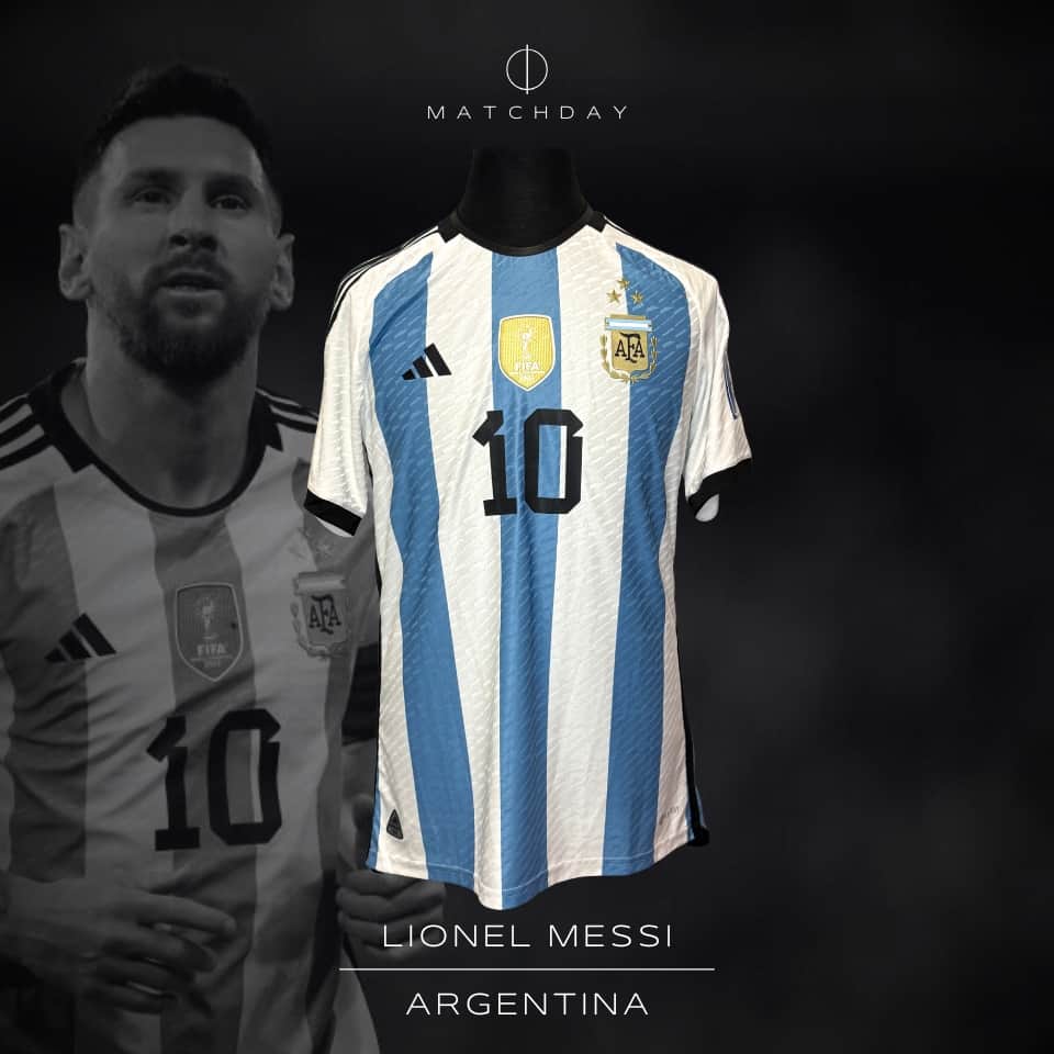 Lionel Messi – Argentina – FIFA WC 2026 QF – Match Issued jersey