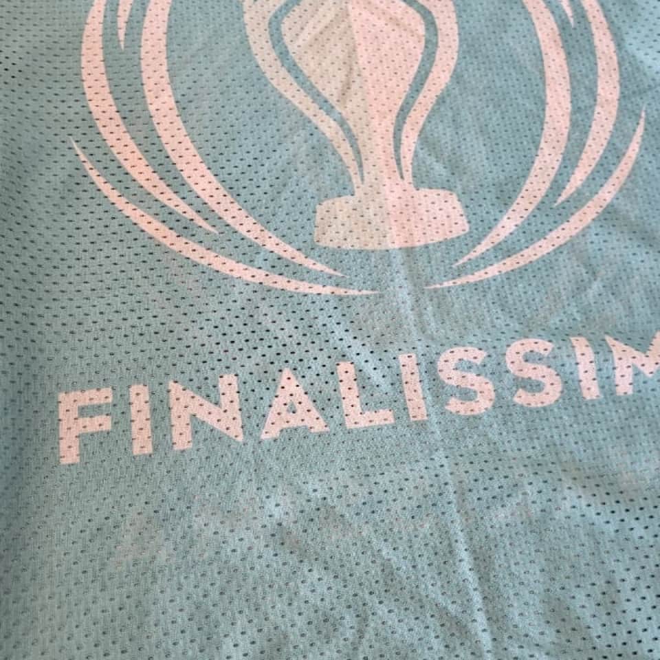Nahuel Molina – Argentina – Finalissima 2022 – Match Issued jersey + Training bib (Pechera) - Imagen 28