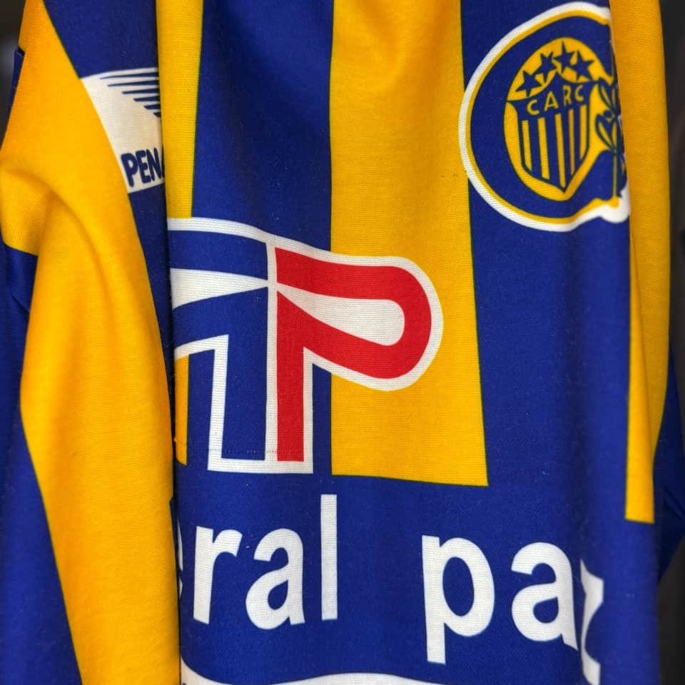 Omar Palma – Rosario Central – Torneo Clausura 1994 – MATCH WORN JERSEY - Imagen 6