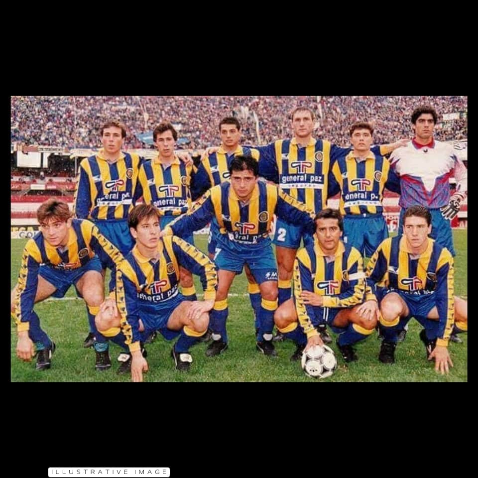 Omar Palma – Rosario Central – Torneo Clausura 1994 – MATCH WORN JERSEY - Imagen 9