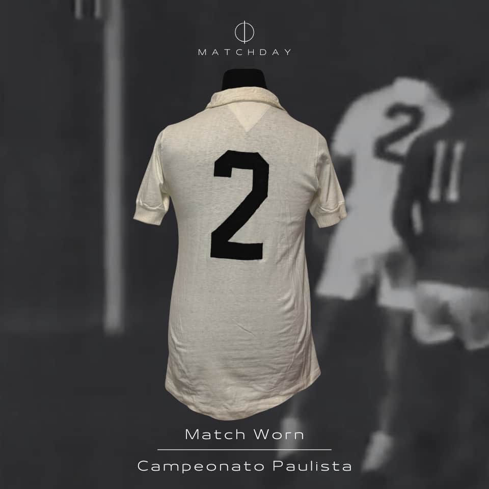 José Ramos Delgado – Santos Futebol Clube – Campeonato Paulista 1968 – MATCH WORN JERSEY - Imagen 3