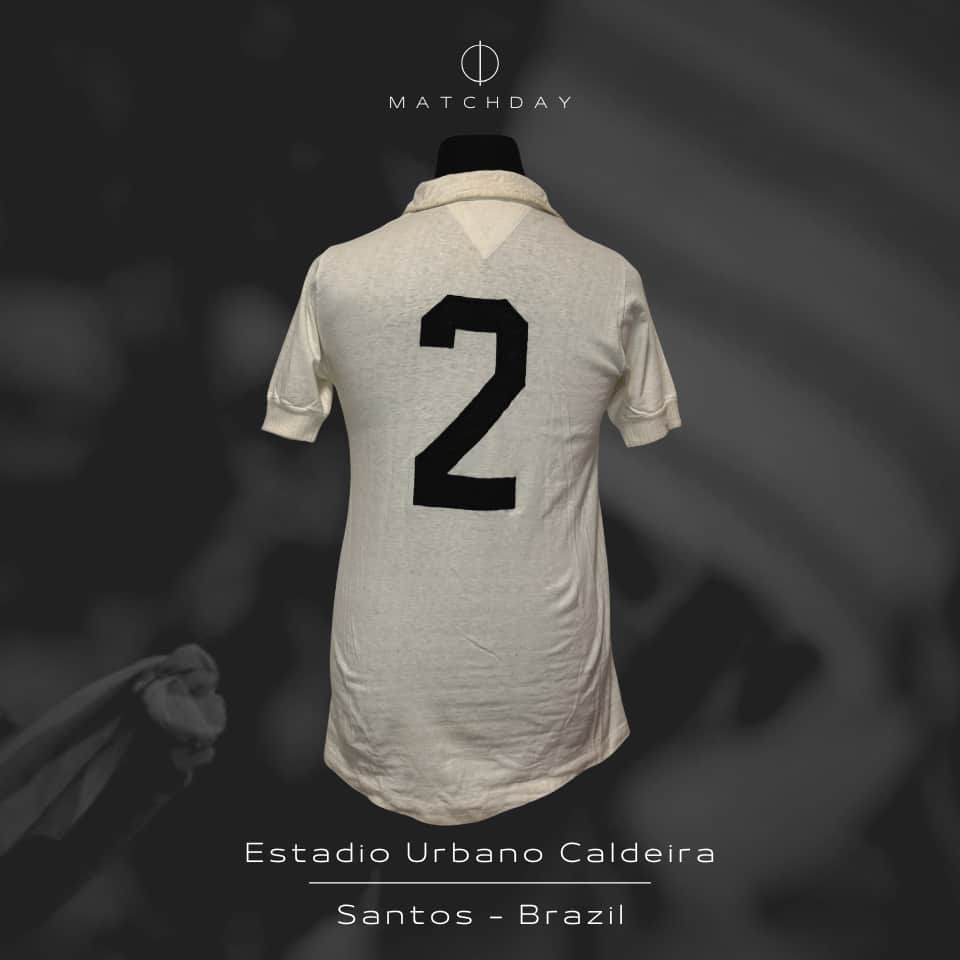 José Ramos Delgado – Santos Futebol Clube – Campeonato Paulista 1968 – MATCH WORN JERSEY - Imagen 5