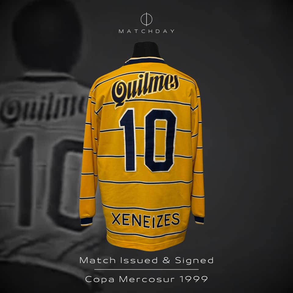Juan Román Riquelme – Boca Juniors – Copa Mercosur 1999 – MATCH ISSUED JERSEY – SIGNED - Imagen 3