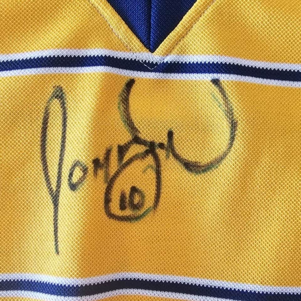 Juan Román Riquelme – Boca Juniors – Copa Mercosur 1999 – MATCH ISSUED JERSEY – SIGNED - Imagen 15