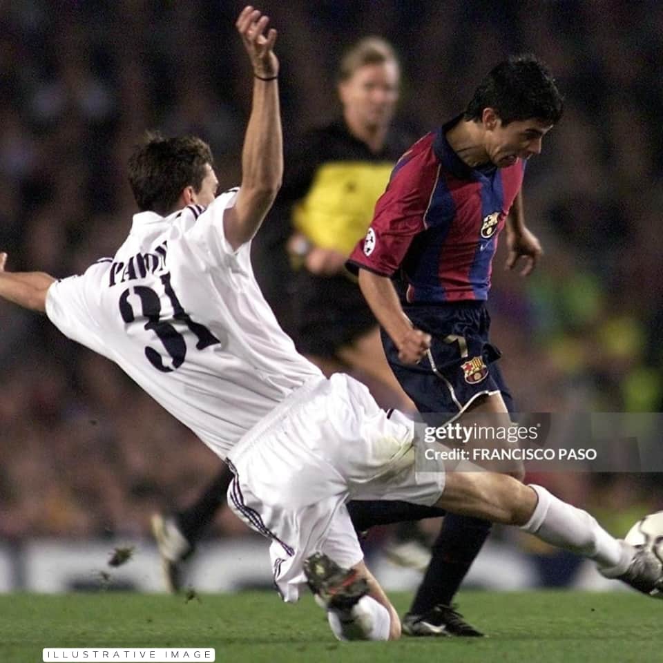 Javier Saviola – FC Barcelona – UEFA Champions League 2001/02 – MATCH WORN JERSEY - Imagen 11