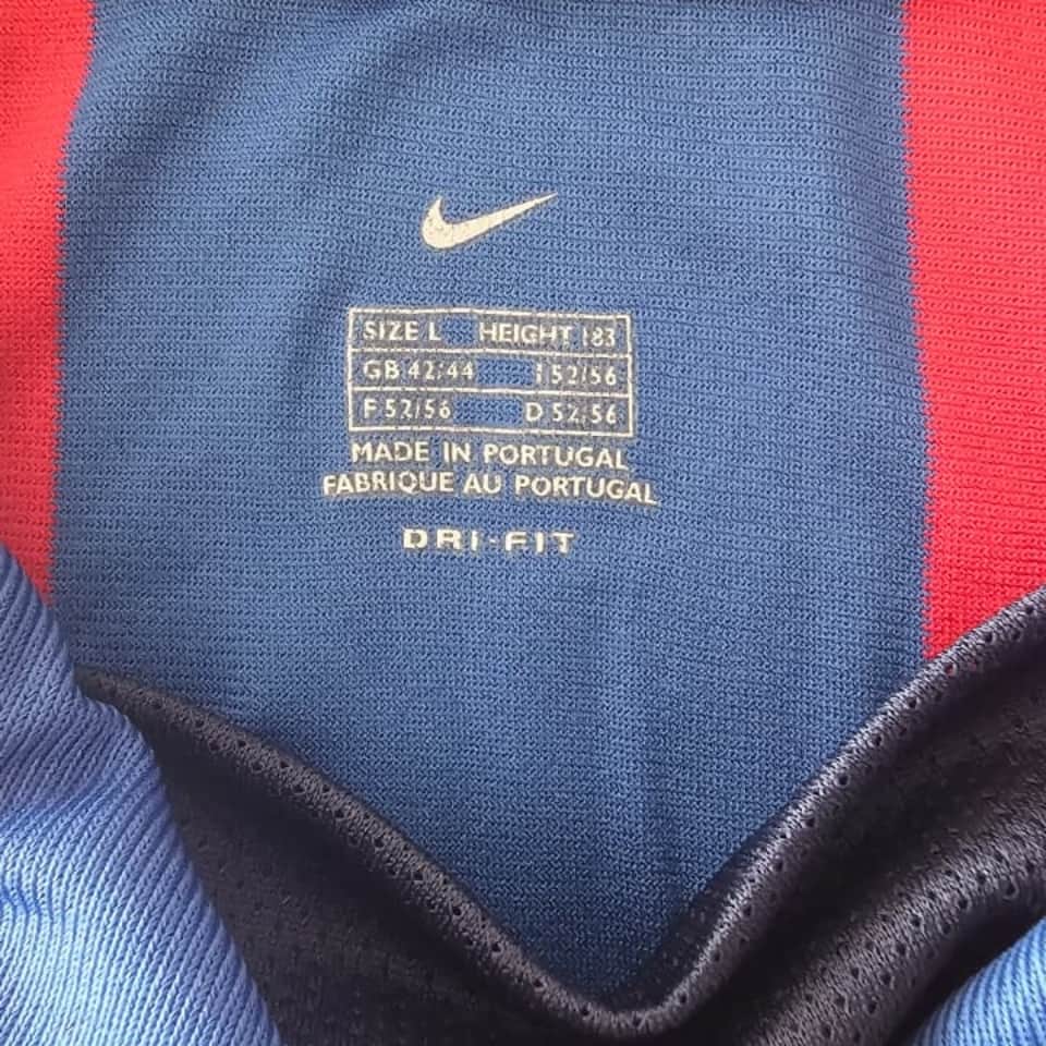 Javier Saviola – FC Barcelona – UEFA Champions League 2001/02 – MATCH WORN JERSEY - Imagen 13