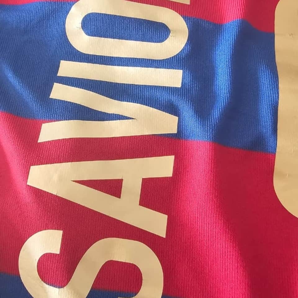 Javier Saviola – FC Barcelona – UEFA Champions League 2001/02 – MATCH WORN JERSEY - Imagen 19