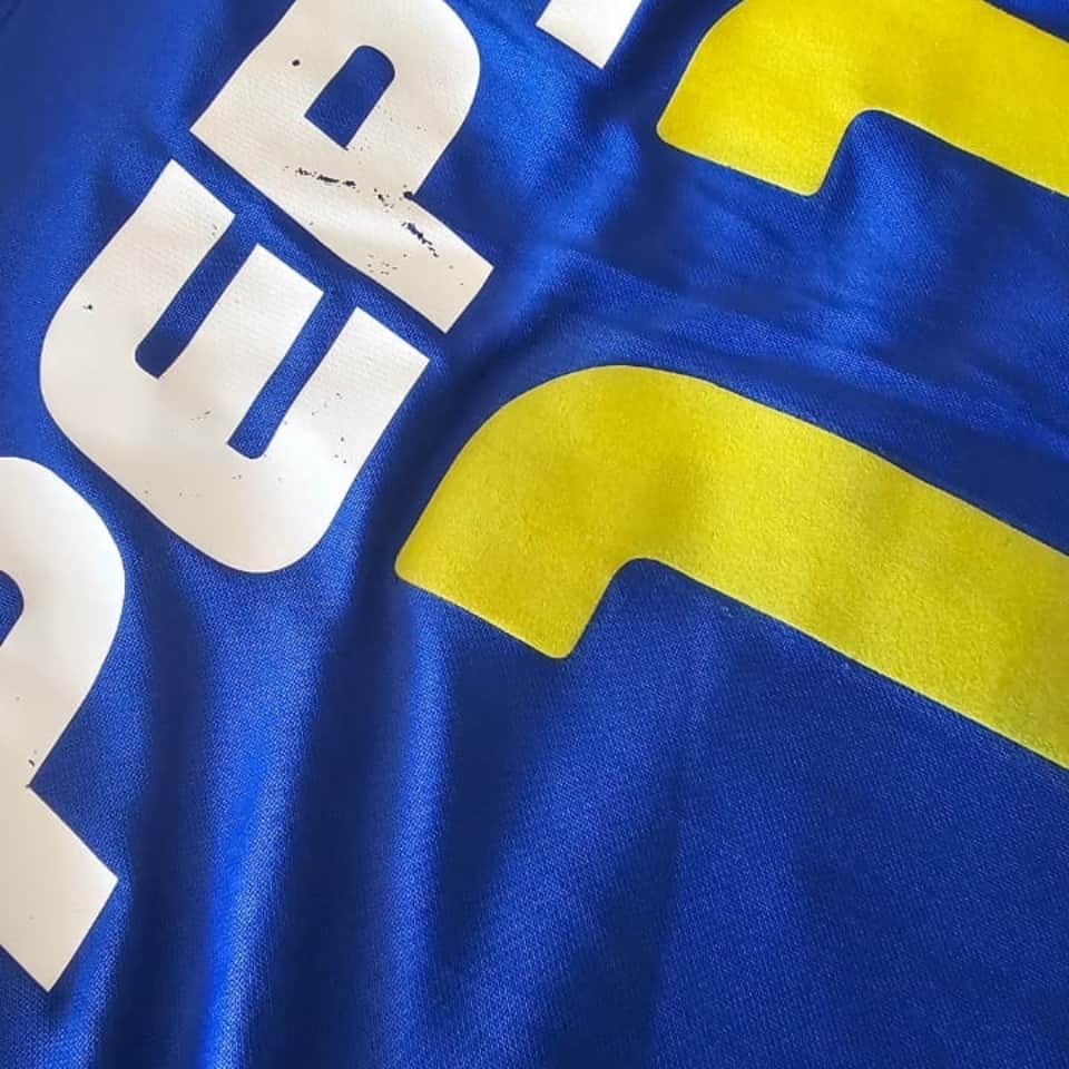 Carlos Tevez – Boca Juniors Copa Libertadores 2003 – Match Issued jersey – Boca Juniors - Imagen 17