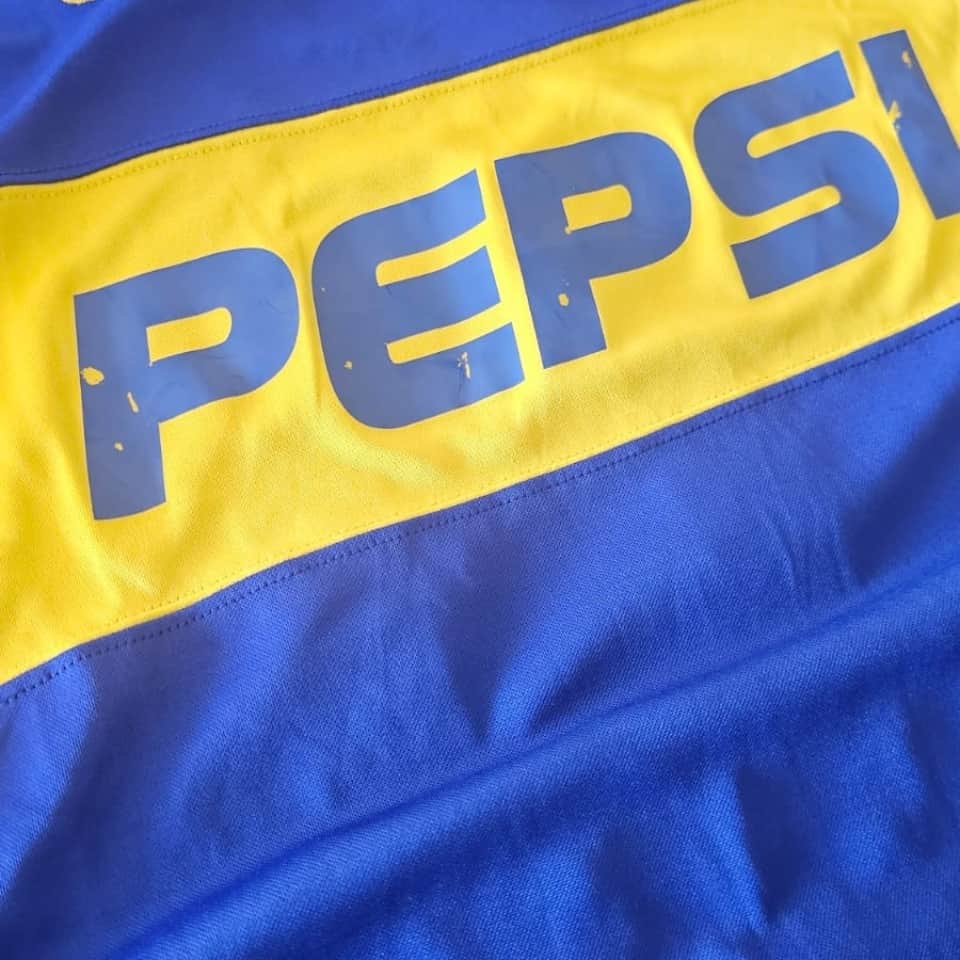 Carlos Tevez – Boca Juniors Copa Libertadores 2003 – Match Issued jersey – Boca Juniors - Imagen 18