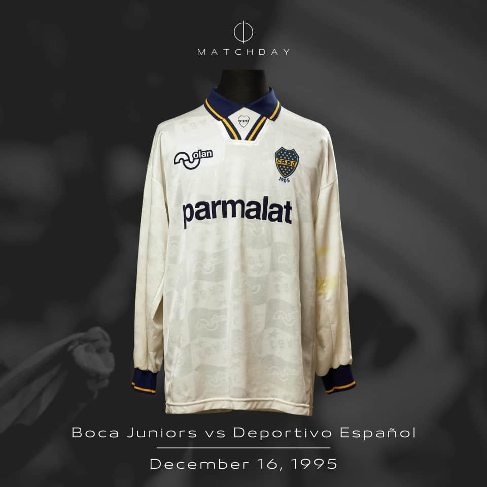 Diego Armando Maradona – Boca Juniors – Torneo Apertura 1995 – Match Issued jersey - Imagen 4