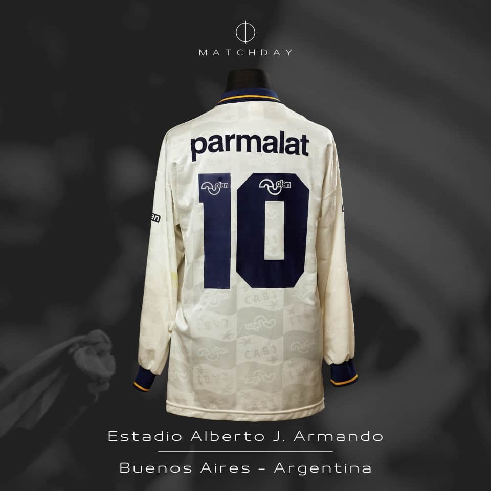 Diego Armando Maradona – Boca Juniors – Torneo Apertura 1995 – Match Issued jersey - Imagen 5