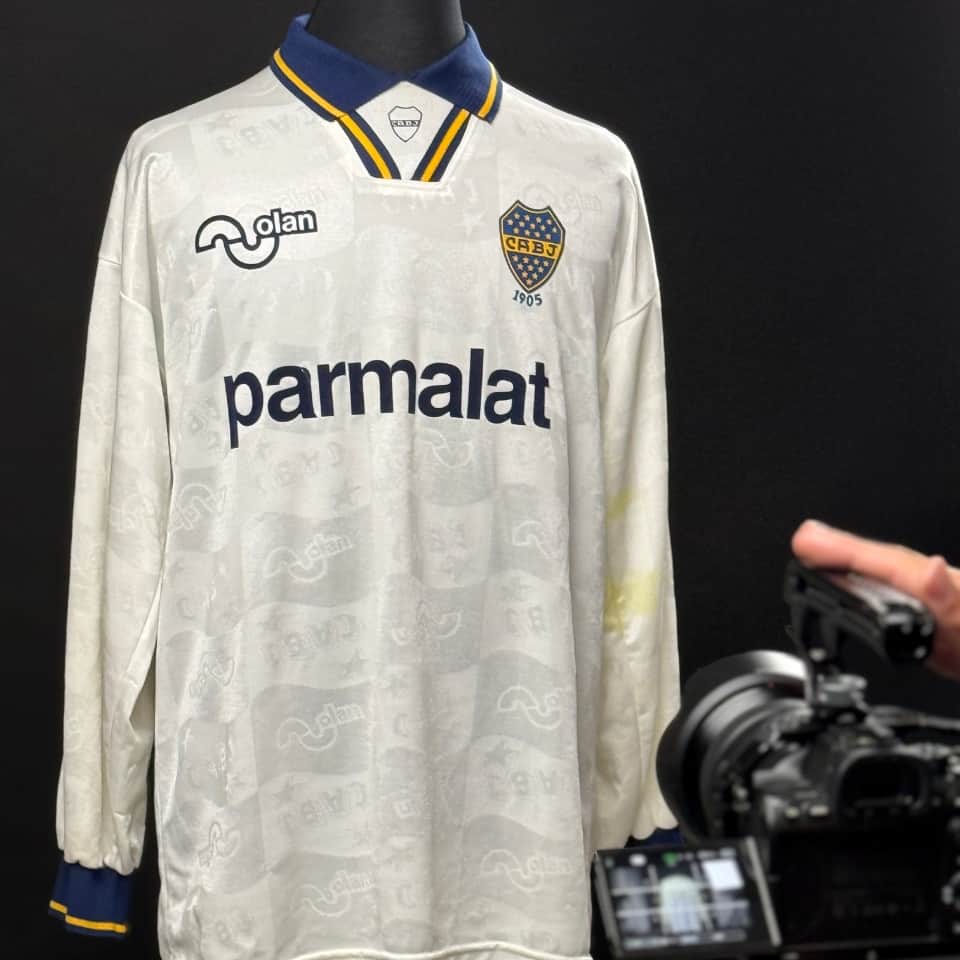 Diego Armando Maradona – Boca Juniors – Torneo Apertura 1995 – Match Issued jersey - Imagen 39