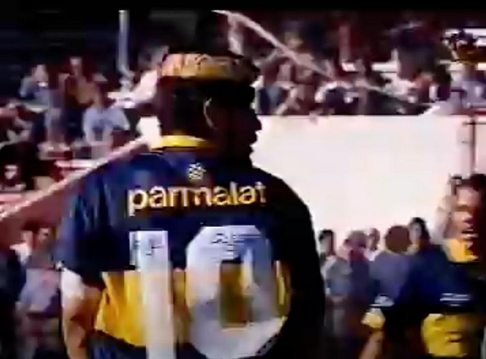 Diego Armando Maradona – Boca Juniors – Torneo Apertura 1995 – MATCH WORN JERSEY - Imagen 9