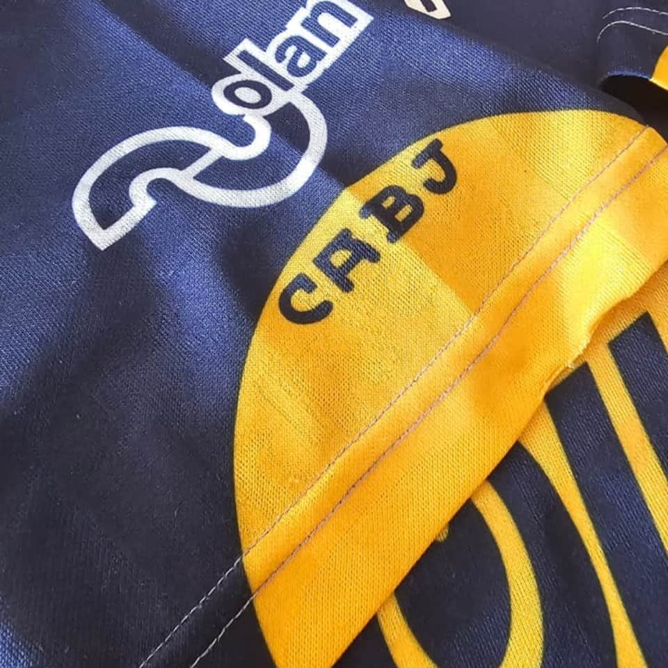 Diego Armando Maradona – Boca Juniors – Gira Asia Tour 1996 – MATCH WORN JERSEY - Imagen 13