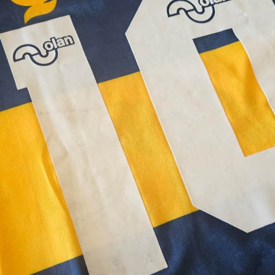 Diego Armando Maradona – Boca Juniors – Torneo Clausura 1996 – MATCH WORN JERSEY - Imagen 16