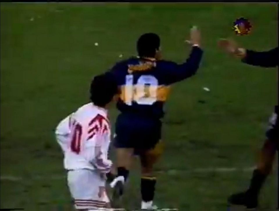 Diego Armando Maradona – Boca Juniors – Torneo Clausura 1996 – MATCH WORN JERSEY - Imagen 11