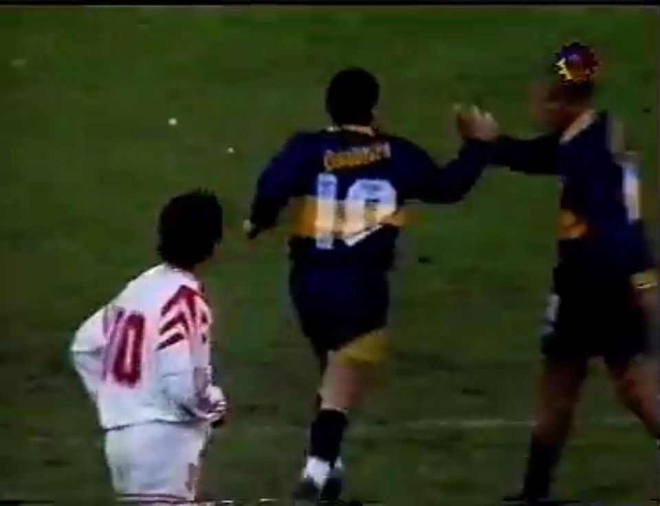 Diego Armando Maradona – Boca Juniors – Torneo Clausura 1996 – MATCH WORN JERSEY - Imagen 9
