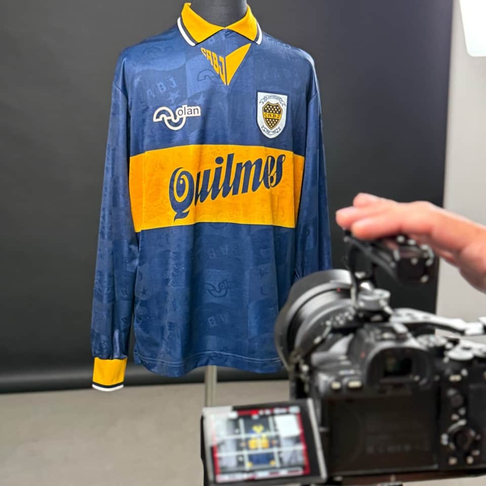 Diego Armando Maradona – Boca Juniors – Torneo Clausura 1996 – MATCH WORN JERSEY - Imagen 24