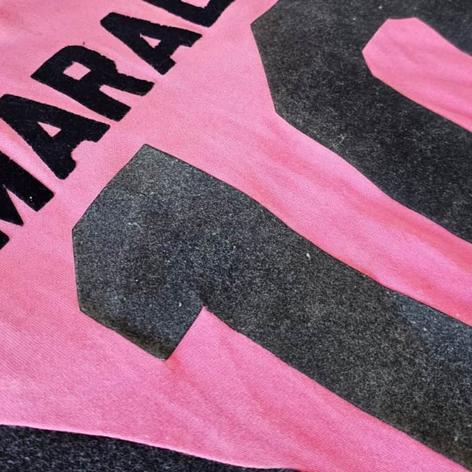 Diego Armando Maradona – Ritmo de la noche – Copa Derby 1992 – MATCH WORN JERSEY - Imagen 16