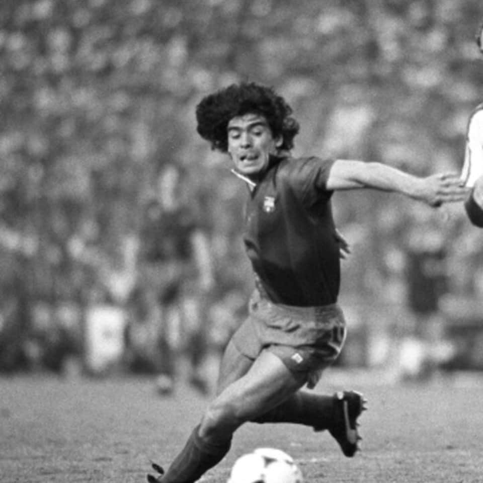 Diego Armando Maradona – FC Barcelona – Copa del Rey 1983/84 – MATCH WORN JERSEY – PHOTOMATCH - Imagen 8
