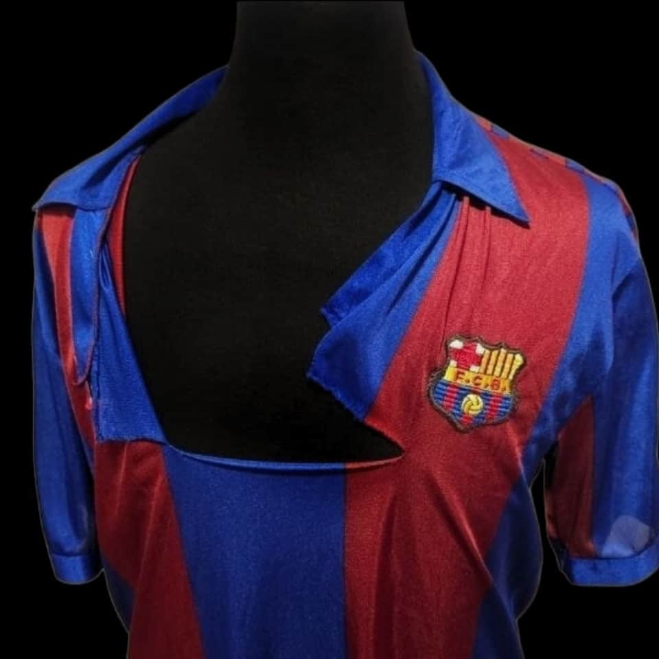 Diego Armando Maradona – FC Barcelona – Copa del Rey 1983/84 – MATCH WORN JERSEY – PHOTOMATCH - Imagen 22