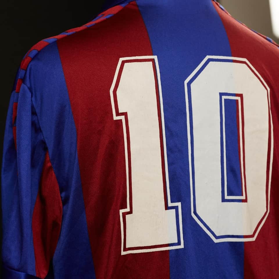 Diego Armando Maradona – FC Barcelona – Copa del Rey 1983/84 – MATCH WORN JERSEY – PHOTOMATCH - Imagen 27