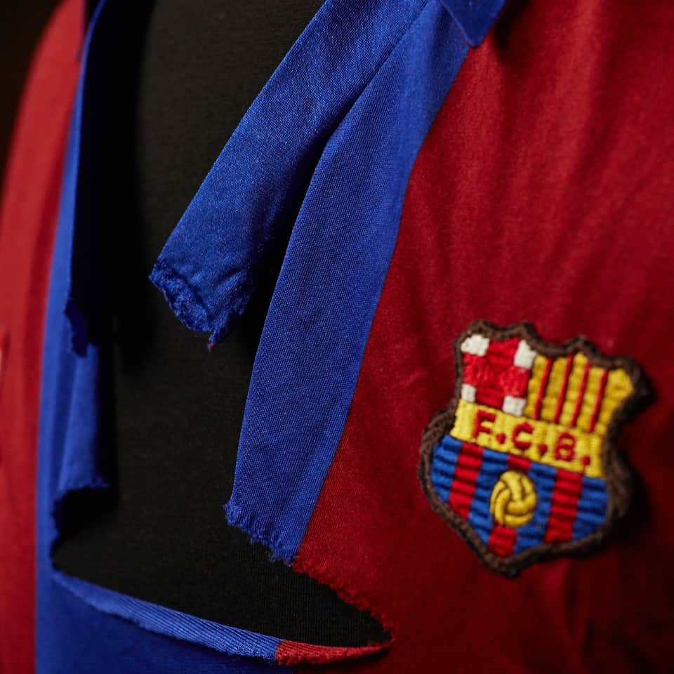 Diego Armando Maradona – FC Barcelona – Copa del Rey 1983/84 – MATCH WORN JERSEY – PHOTOMATCH - Imagen 31