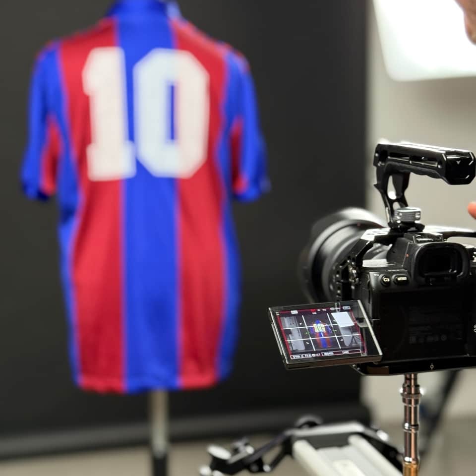 Diego Armando Maradona – FC Barcelona – Copa del Rey 1983/84 – MATCH WORN JERSEY – PHOTOMATCH - Imagen 37